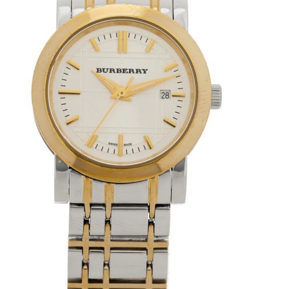 Burberry Gold and Silver Women's Watch